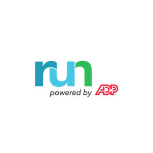 run powered by adp logo